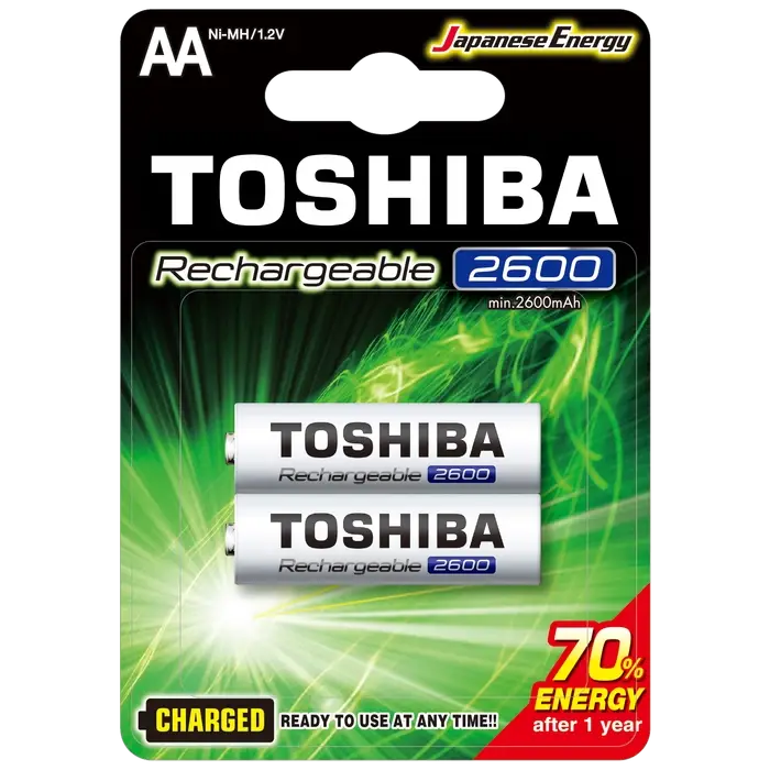 2600 MAH ŞARJLI KALEM PİL 2Lİ