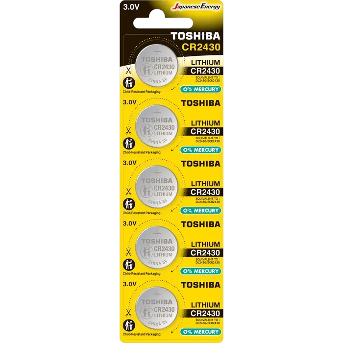 Toshiba Cr 2430 Lithium 5li Pil