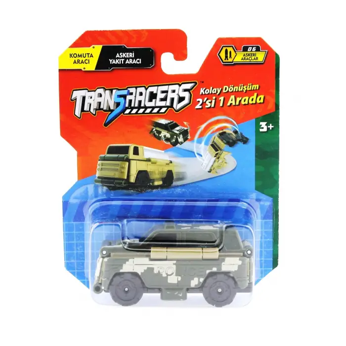 Transracers Dönüşen Araçlar Askeri Araçlar Komuta Aracı / Yakıt Aracı