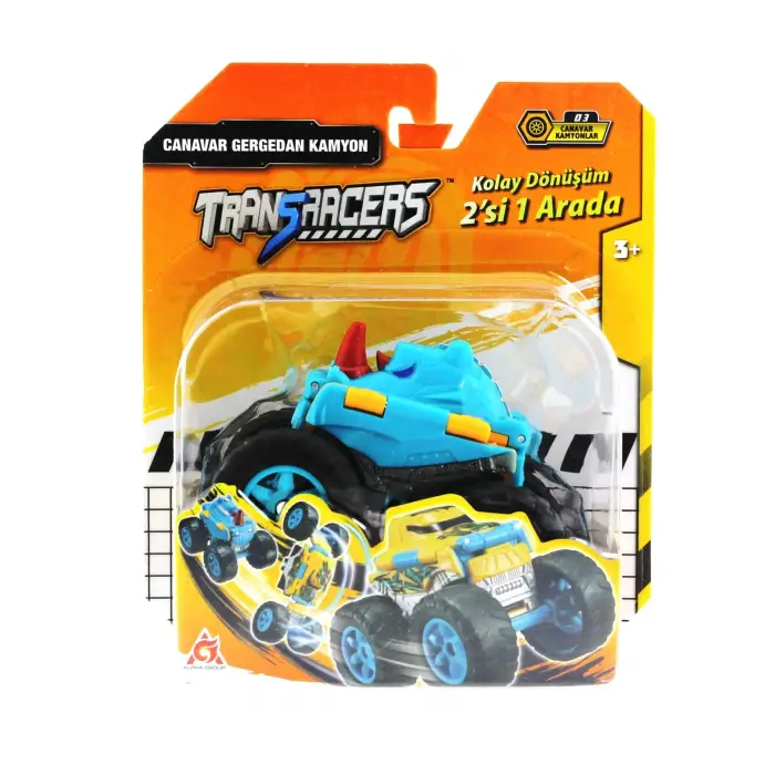 Transracers Dönüşen Araçlar Canavar Gergedan / Kamyon
