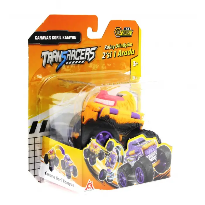 Transracers Dönüşen Araçlar Canavar Goril / Kamyon