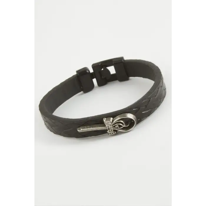 Tuğra Kaliteli Suni Deri Bileklik