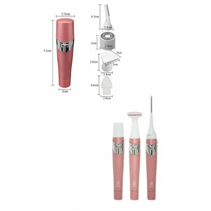 Tüm Cilt Tipleri Için 3 Başlıklı Yüz Çene Kıl Tüy Alma Tüm Cilt Tiplerine Uygun