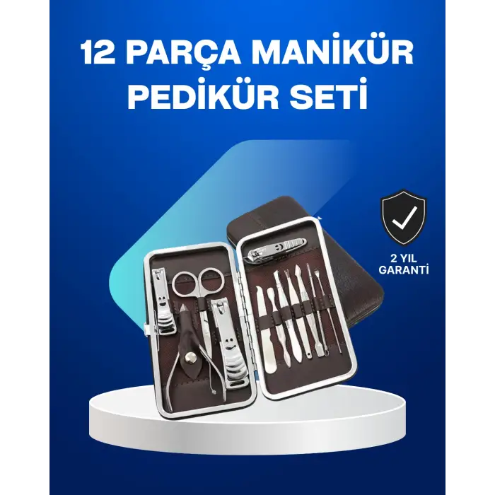 Tüm İhtiyaçlara Uygun Taşınabilir Manikür & Pedikür Seti