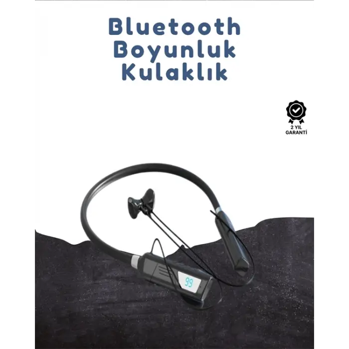TWS Bluetooth Kulaklık – 100 Saat Bekleme Süresi, Hızlı Şarj