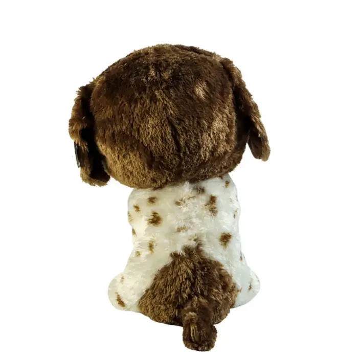 TY Beanie Boos Kahverengi Benekli Peluş Köpek Muddles 15 cm
