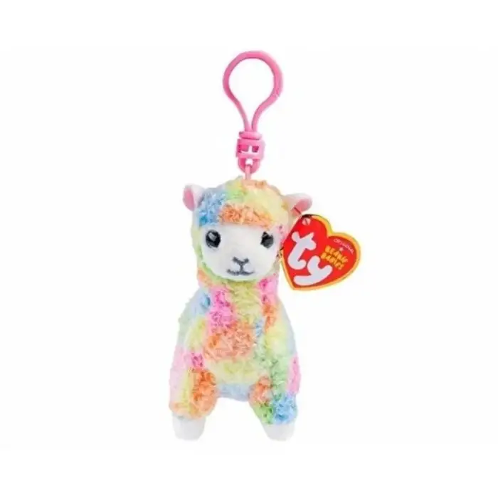 Ty Beanie Boos Peluş Renkli Lama Anahtarlık Lola