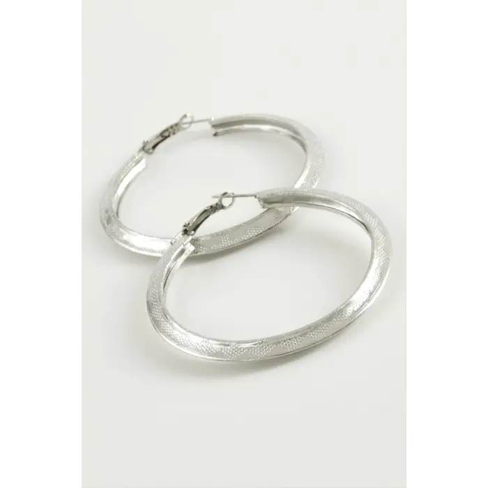 Üçgen Halka Küpe 5,5 cm