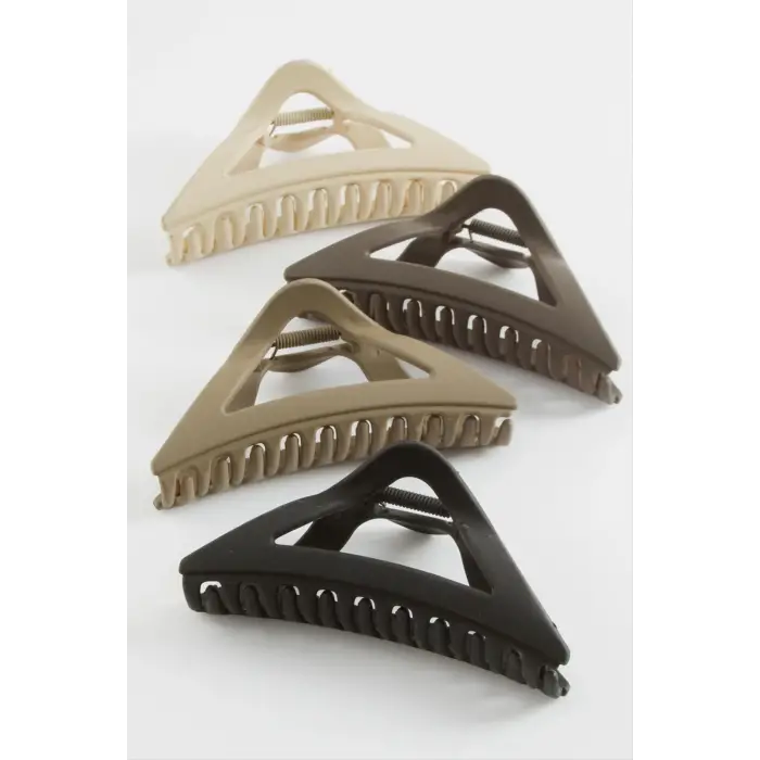 Üçgen Renkli Mandal Toka 12 cm