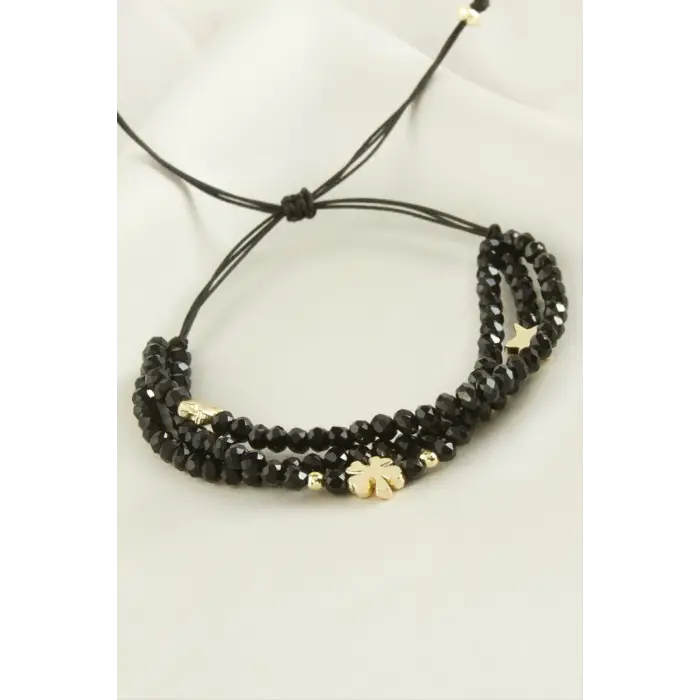 Üçlü Kristal Bileklik