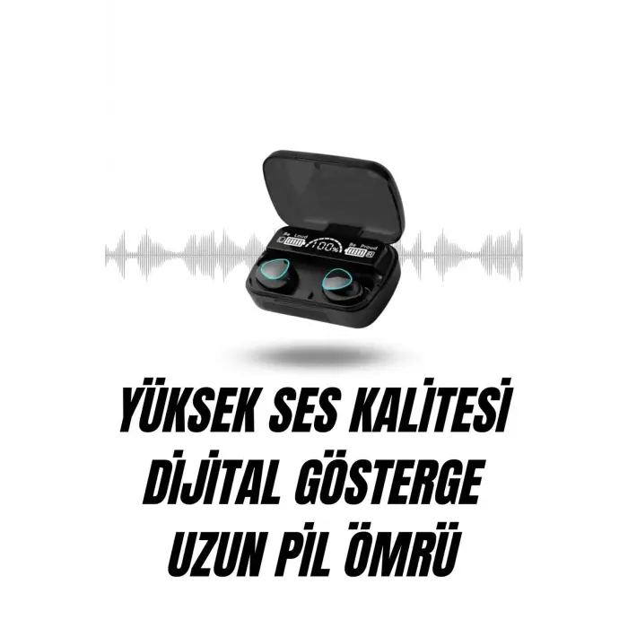 Ucuz Kaliteli Yeni Nesil 7 Kordonlu Akıllı Saat ve Kablosuz Bluetooth Kulaklık ANC Özelliği