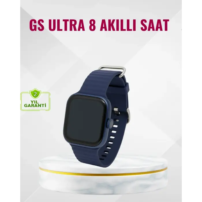 Ultra Akıllı Saat 2.05 İnç Büyük Ekran Bluetooth Aramalı IP67