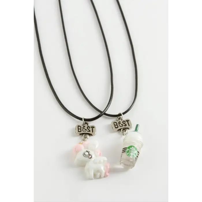 Unicorn Arkadaşlık Kolyeleri (Çift Kolye)