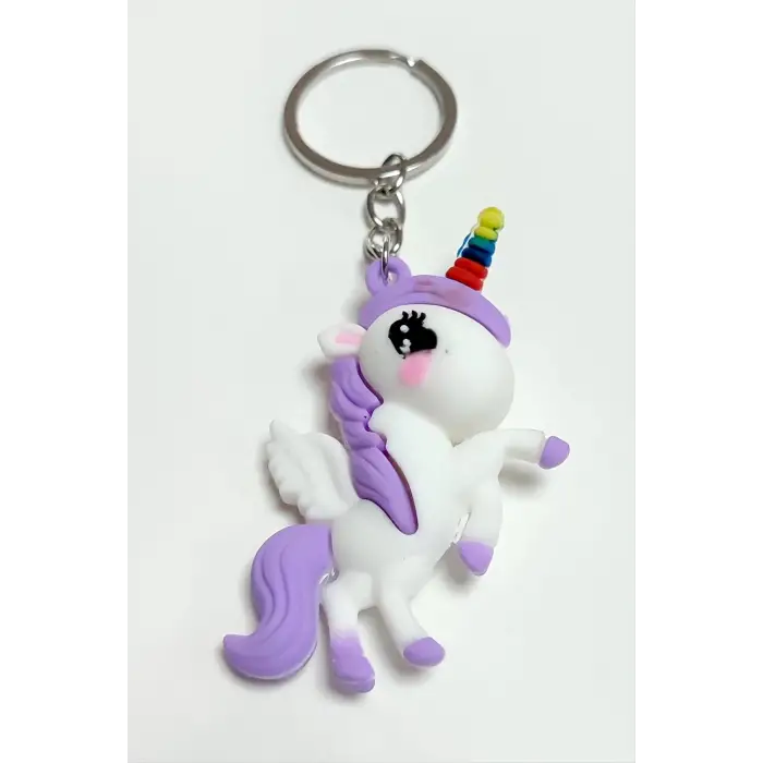 Unicorn Silikon Anahtarlık