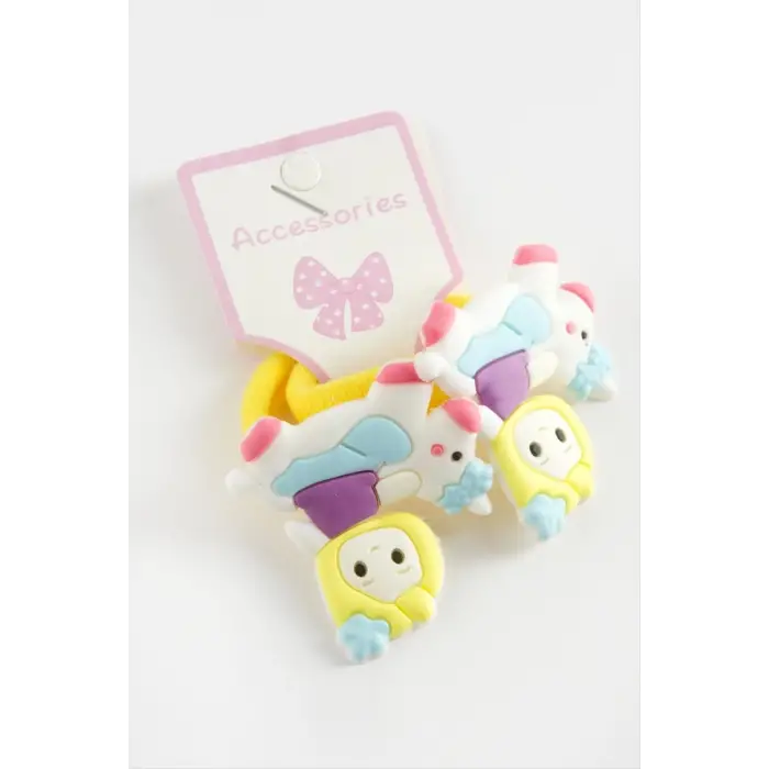 Unicron Kız Çocuk Lastikli Toka 2 Adet