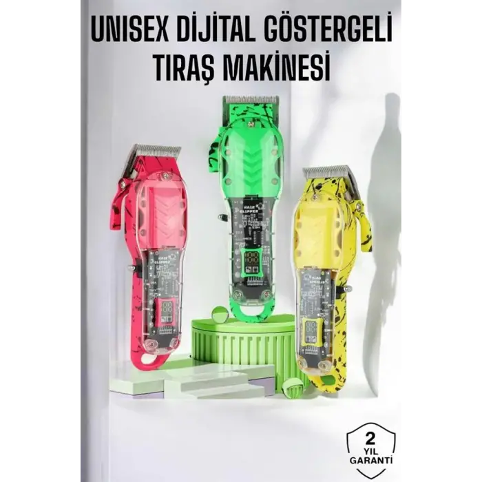 Unısex Çok Yönlü Tıraş ve Kişisel Bakım Cihazı