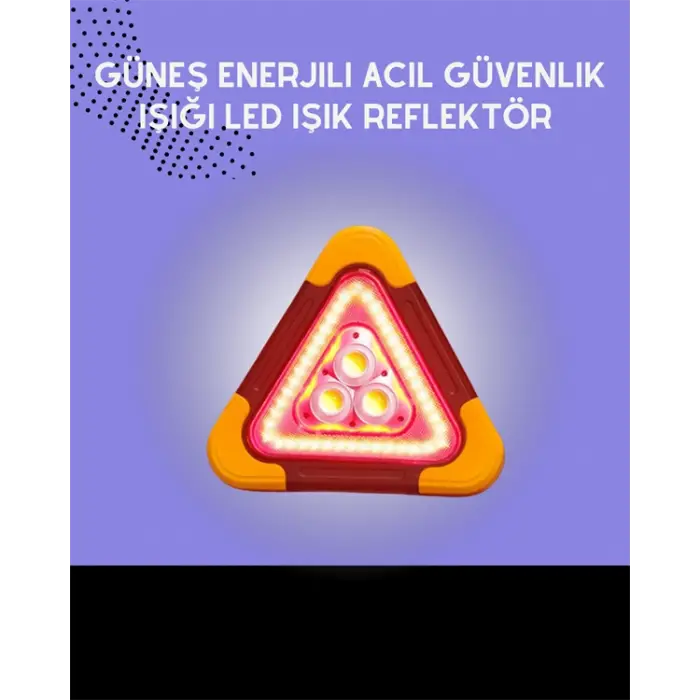USB Şarjlı Çok Modlu Acil Durum Feneri