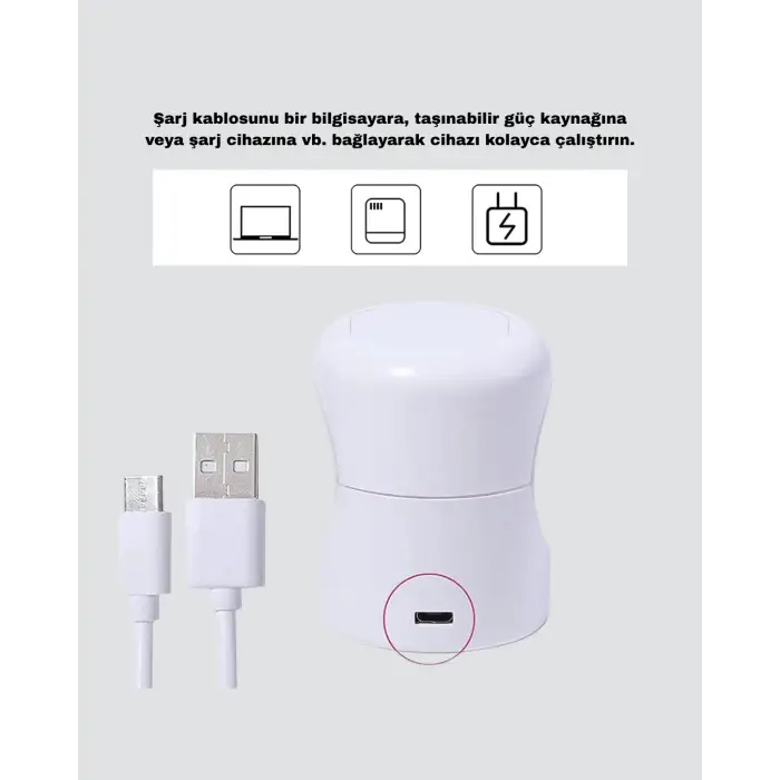 UV ve LED Jel Kurutmaya Uygun – Çift Dalga Boylu Mini Kurutucu