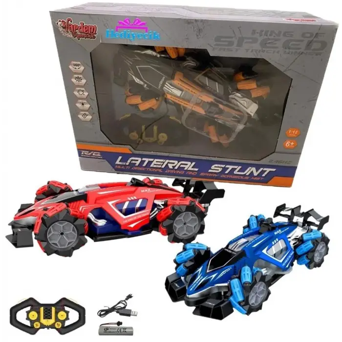 UZAKTAN KUMANDALI ŞARJLI 1:12 AKROBAT ARABA