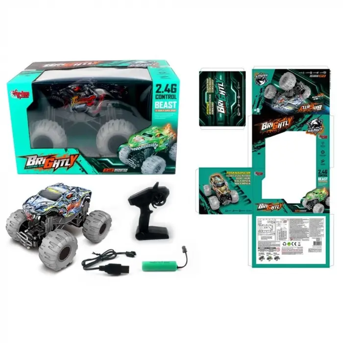 UZAKTAN KUMANDALI ŞARJLI IŞIKLI OFF ROAD -VRD