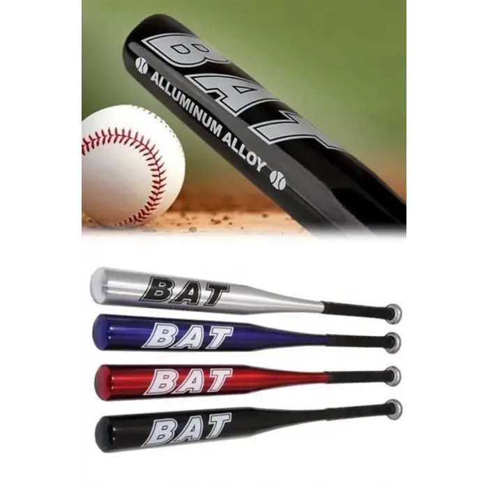 Uzun Ömürlü Dayanıklı Sağlam Alüminyum Beyzbol Sopası 63,5 Cm