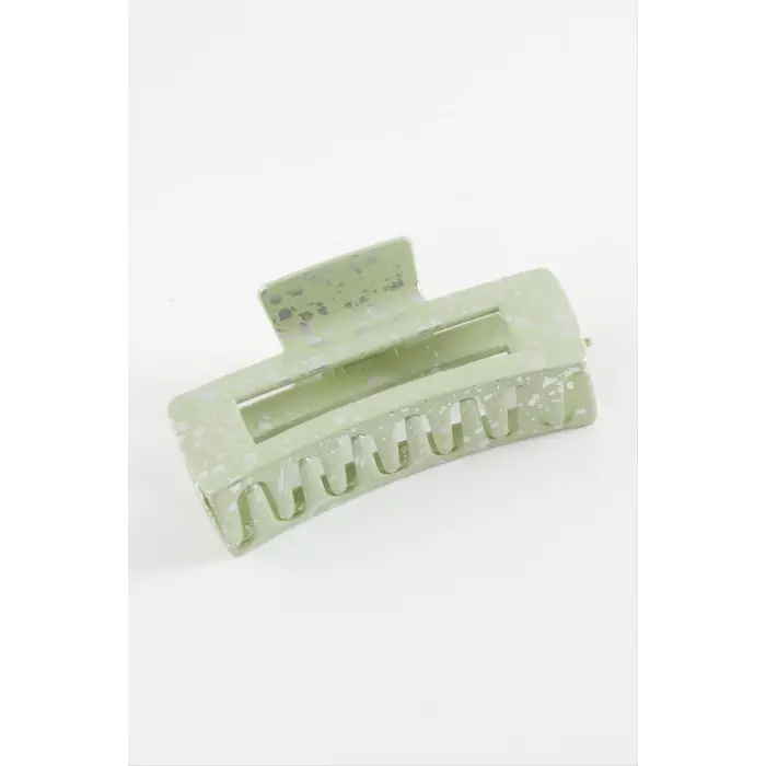 Varaklı Renkli Mandal Toka 10 cm