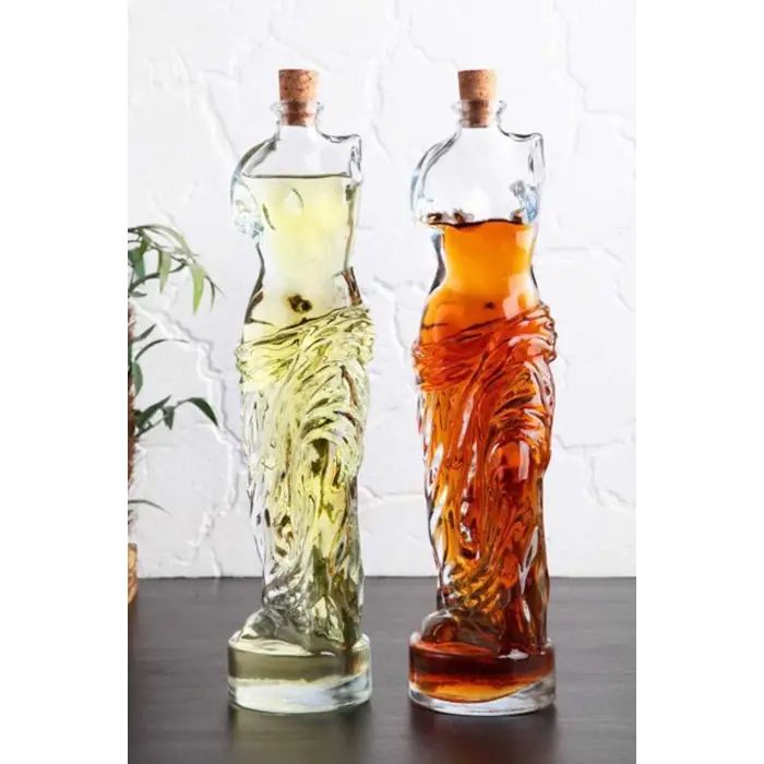 Venüs Yağdanlık - Kadın Figürlü Sirkelik Sosluk 700 ML 2 li Set (336336)