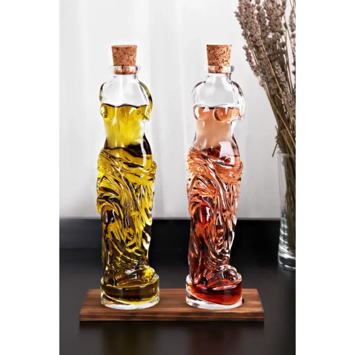 Venüs Yağdanlık - Kadın Figürlü Sirkelik Sosluk 700 ML 2 li Set (336336)