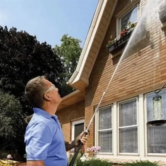 Water Jet Yüksek Basınçlı Su Püskürtme Oto Yıkama Aparatı Bahçe Sulama Aracı 50 Cm