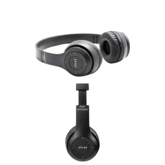 Wireless 5.0 Bluetooth Kablosuz Kulaklık ANC Özellikli Kulak Üstü Ayarlanabilir