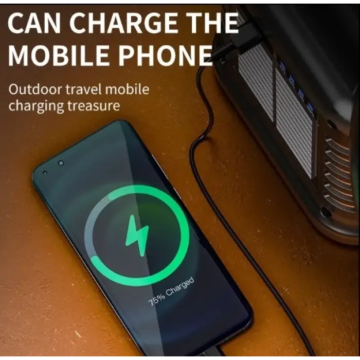 Wıson Ws-4343 Çok Fonksiyonlu Solar Şarjlı Powerbanklı Kamp Lambası