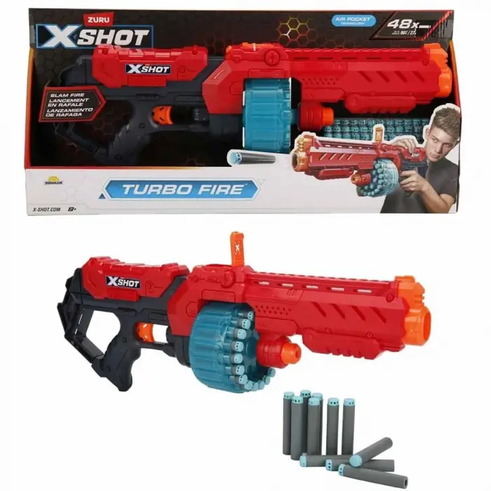 X-SHOT SİLAH SÜNGER ATAN EXCEL TURBO FİRE