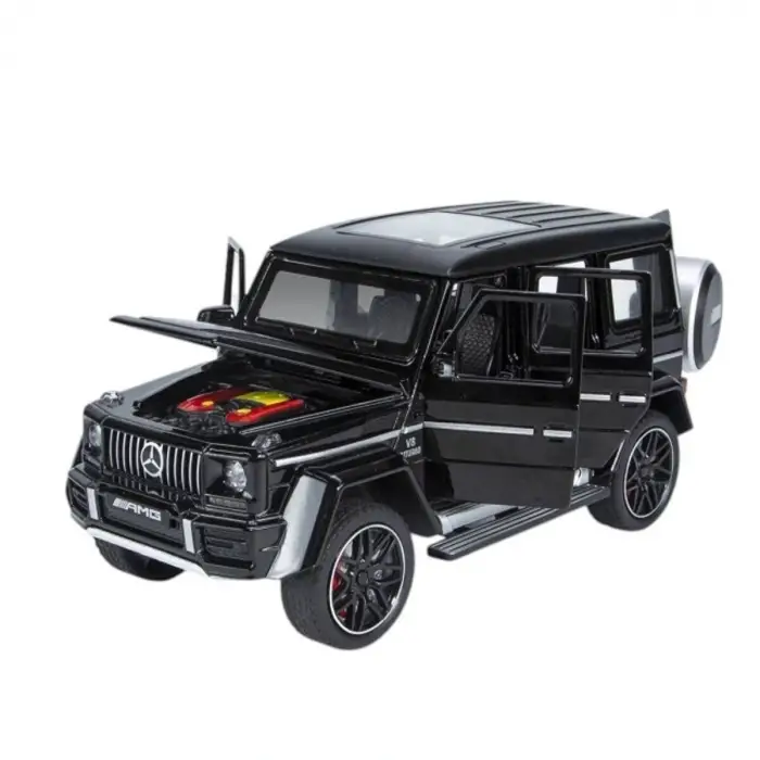 XHD-B2425 -Vardem Çek Bırak şıklı ve Sesli Kapıları Açılan G Jeep 1:24