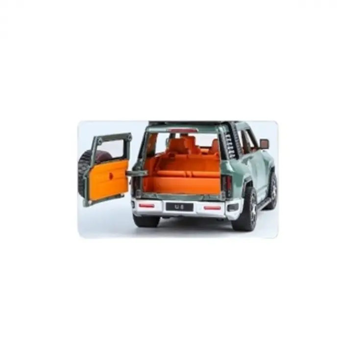 XHD-B2432 -Vardem Çek Bırak  Işıklı ve Sesli Kapıları Açılan Lr Jeep 1:24