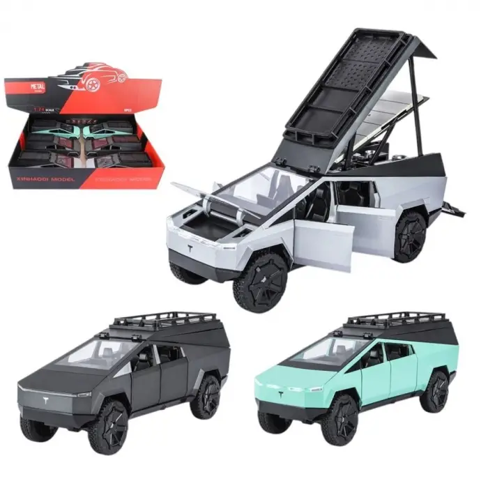 XHD-B2443 C-B -Vardem Çek Bırak  Işıklı ve Sesli Kapıları Açılan Tsl Araba 1:24