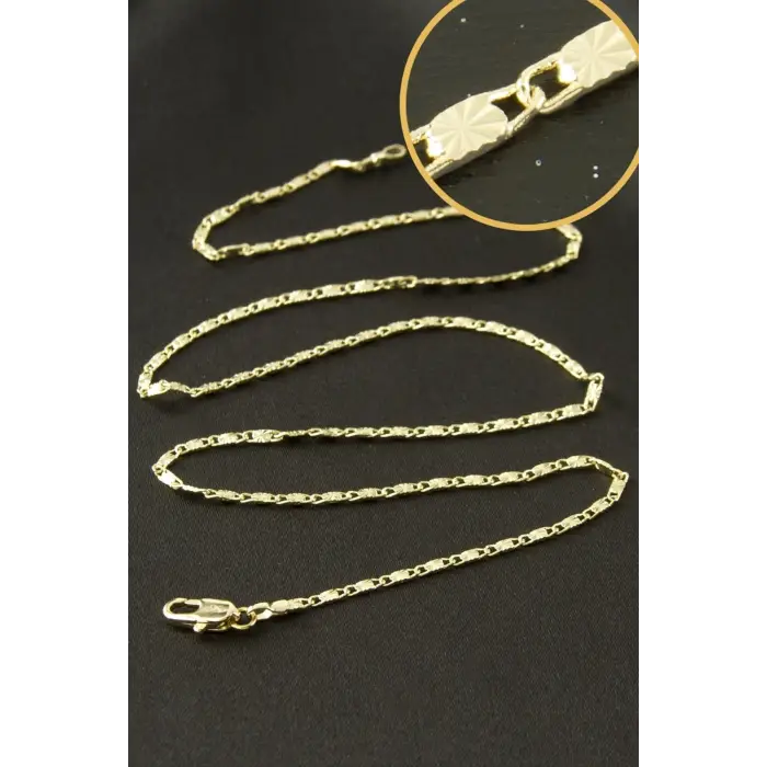 Xuping Çiçek Zincir Çelik Kolye 45 cm