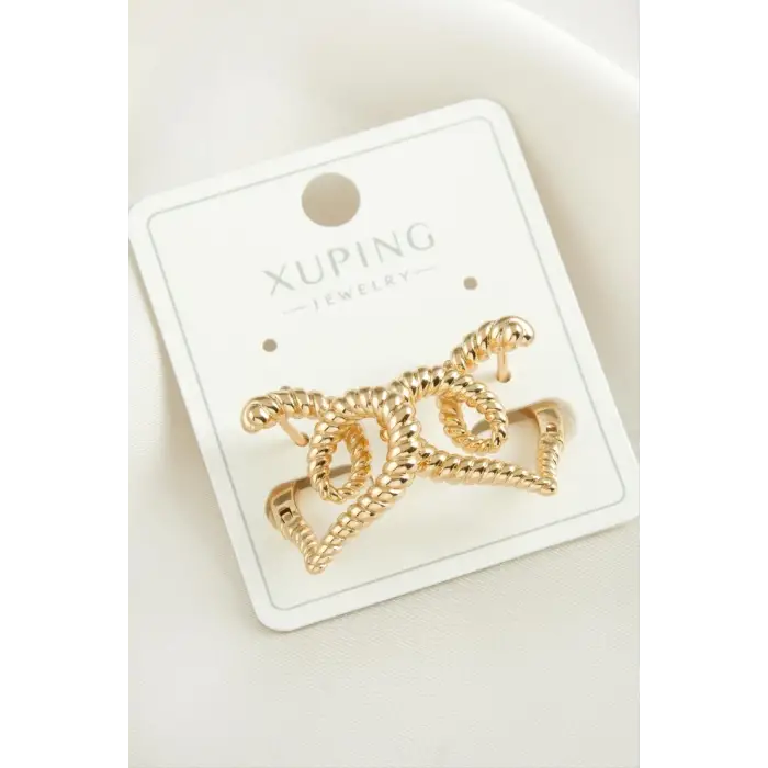 Xuping Kalp Lüks Çelik Küpe