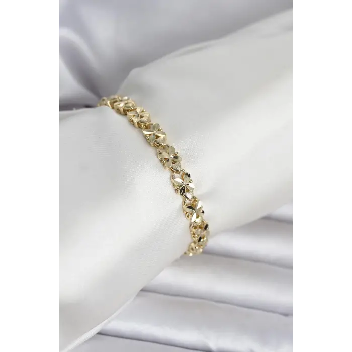Xuping Kelebek Model Gold Renk Kadın Bileklik