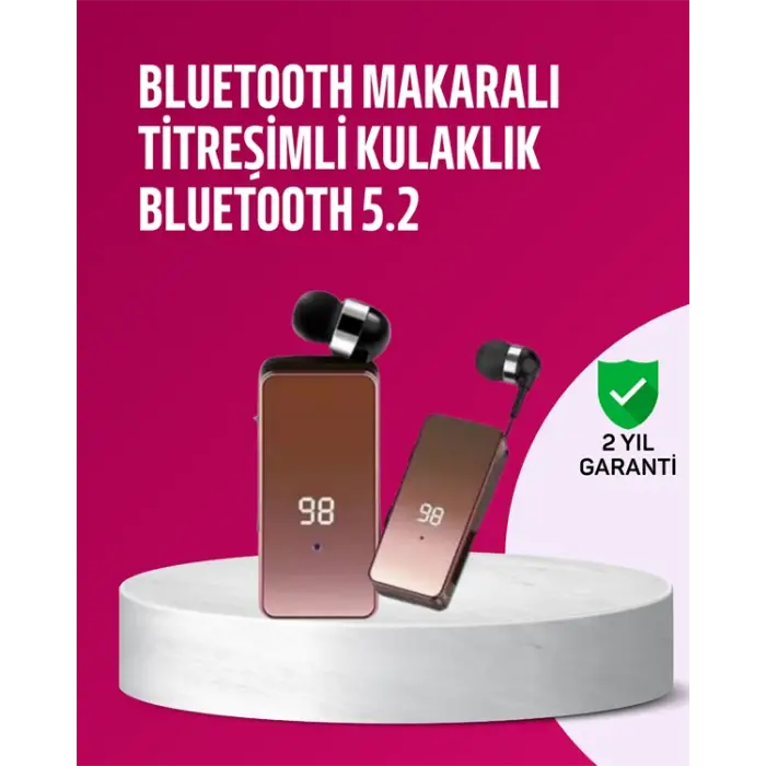 Yaka Klipsli Kablosuz Kulaklık – Eller Serbest Konforuyla Günlük Yaşama Uyum Sağlar