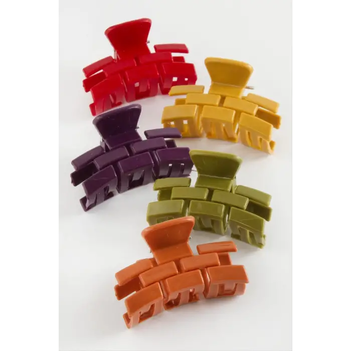 Yapboz Renkli Mandal Toka 6 cm