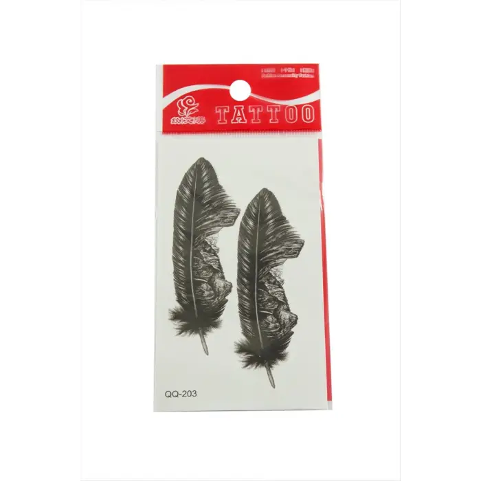 Yaprak Tattoo Dövme Sticker