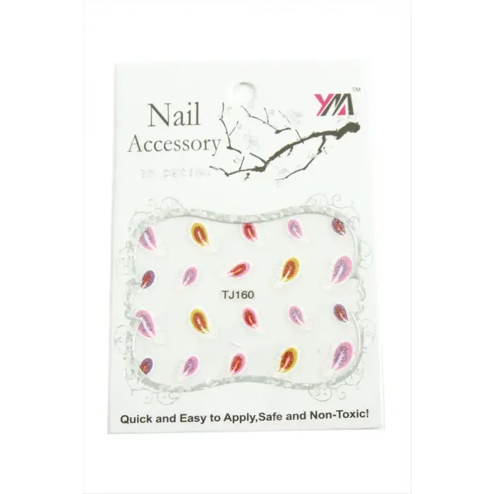 Yaprak Tırnak Aksesuarı Tattoo Sticker