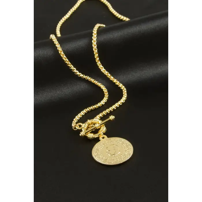 Yarım Altın Trend Kolye