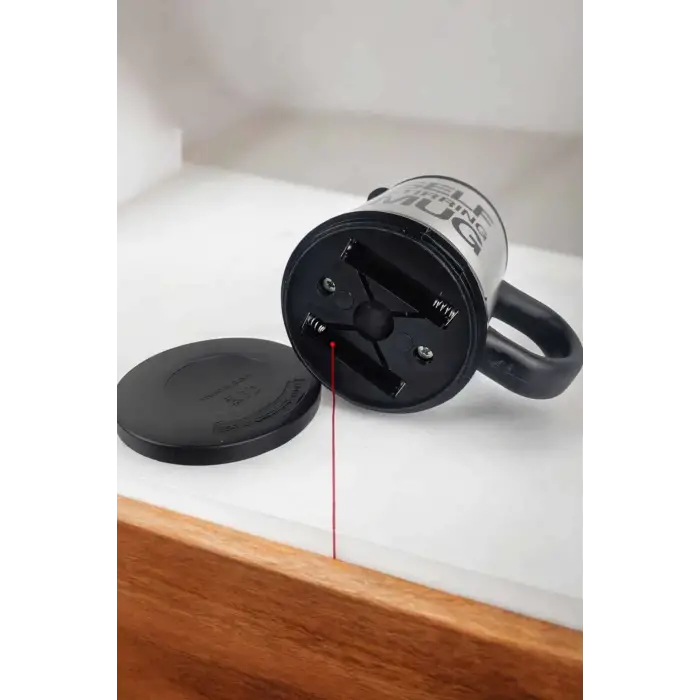 Yazılı Mug Kupa Karıştırıcı Özelliği Ve Paslanmaz Çelik