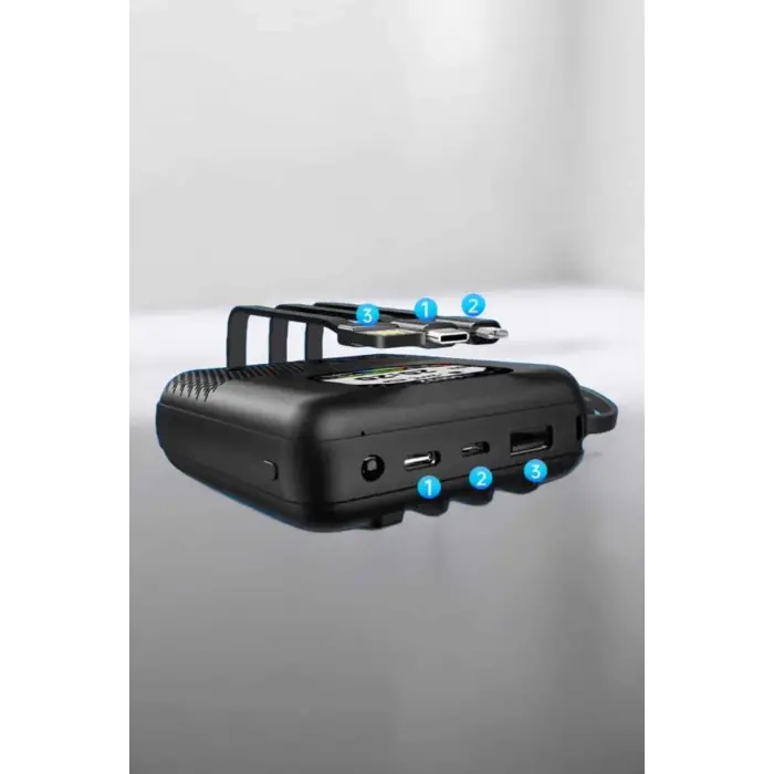 Yeni Nesil Akıllı Powerbank 10.000 MAH Çok Fonksiyonlu Müzik Dinleme