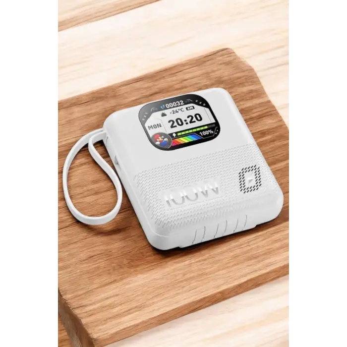 Yeni Nesil Akıllı Powerbank 10.000 MAH Çok Fonksiyonlu Müzik Dinleme