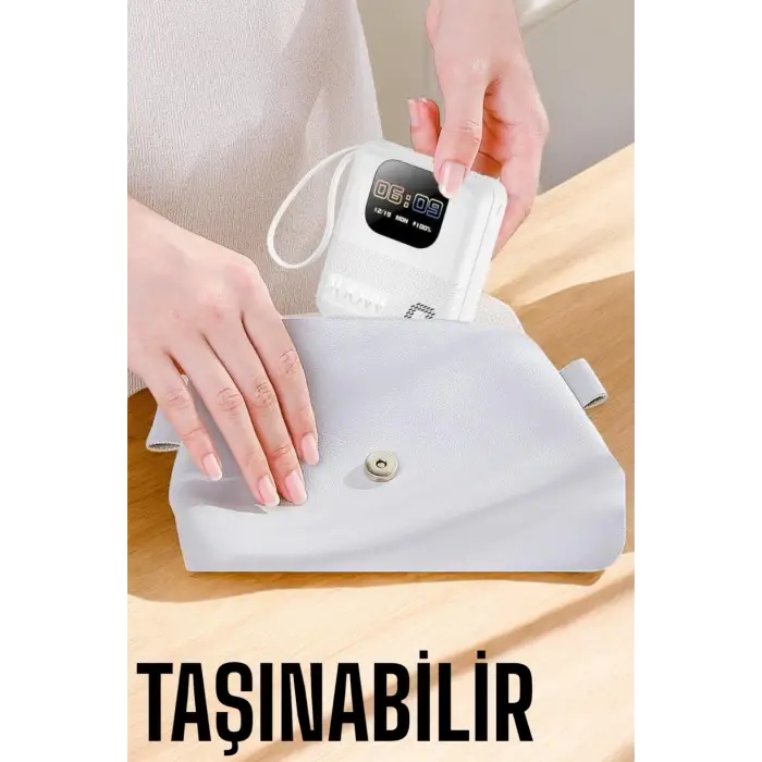 Yeni Nesil Akıllı Powerbank 10.000 MAH Çok Fonksiyonlu Müzik Dinleme