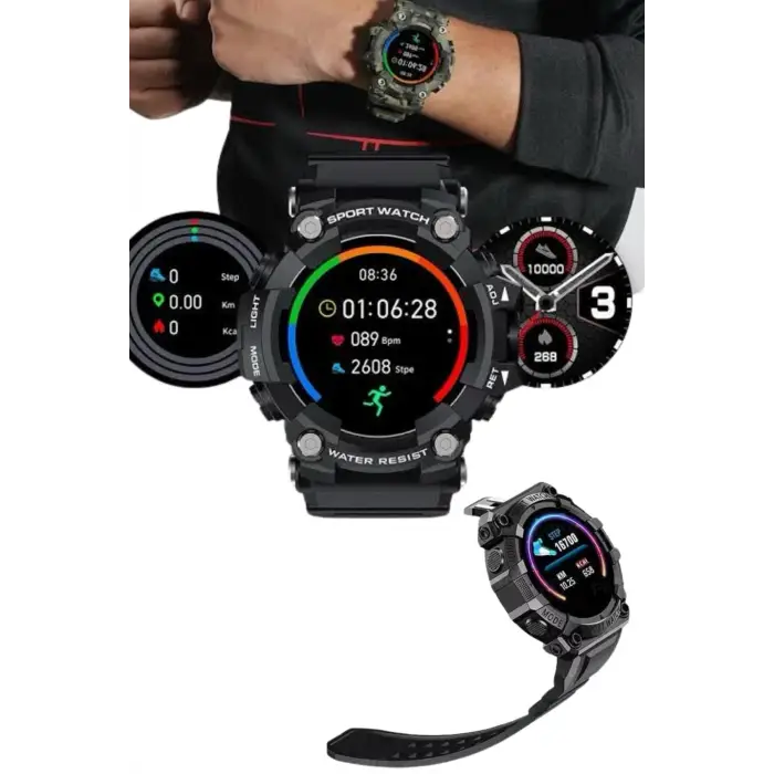 Yeni Nesil Akıllı Saat Bluetooth Bağlantılı Android Ve İos Uyumlu