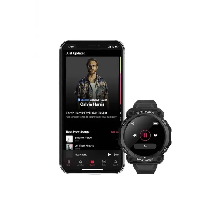 Yeni Nesil Akıllı Saat Bluetooth Bağlantılı Su Geçirmez Android ve İOS Uyumlu