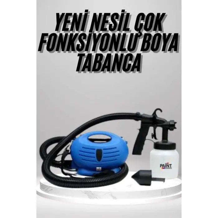 Yeni Nesil Boya Tabancası Çok Fonksiyonlu Boya Tabanca Taşınabilir Askılı